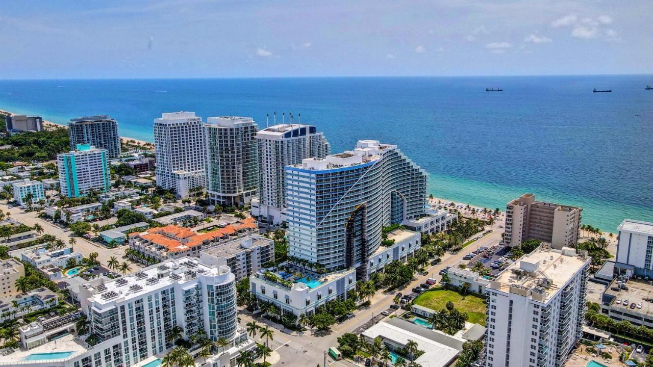 Last Min Weeknd Sale! Luxury Corner 1 Bedroom W Residence With Fantastic Intercoastal Views, Pool & Hot Tub Fort Lauderdale Bagian luar foto